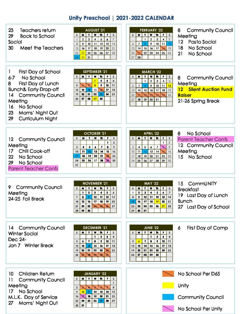 school-calendar-unitypreschoolevanston